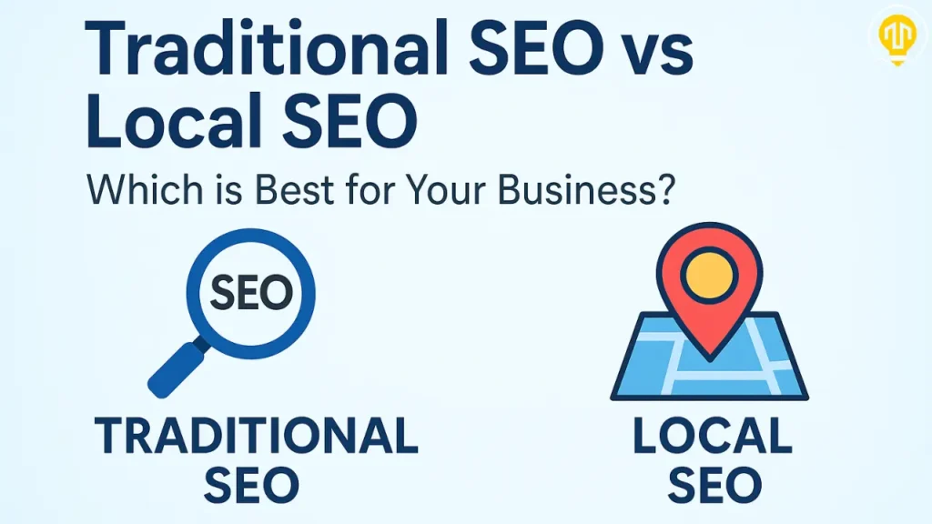 Traditional SEO vs Local SEO (2025): Key Differences & Best Choice for Your BusinessTraditional