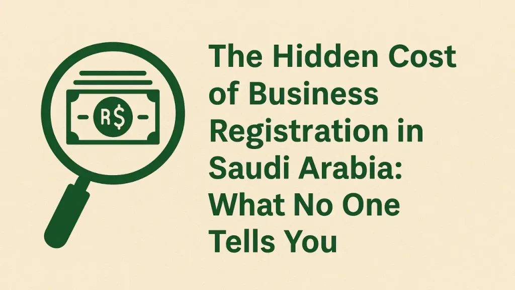 Business owner surprised by unexpected hidden costs after company registration in Saudi Arabia