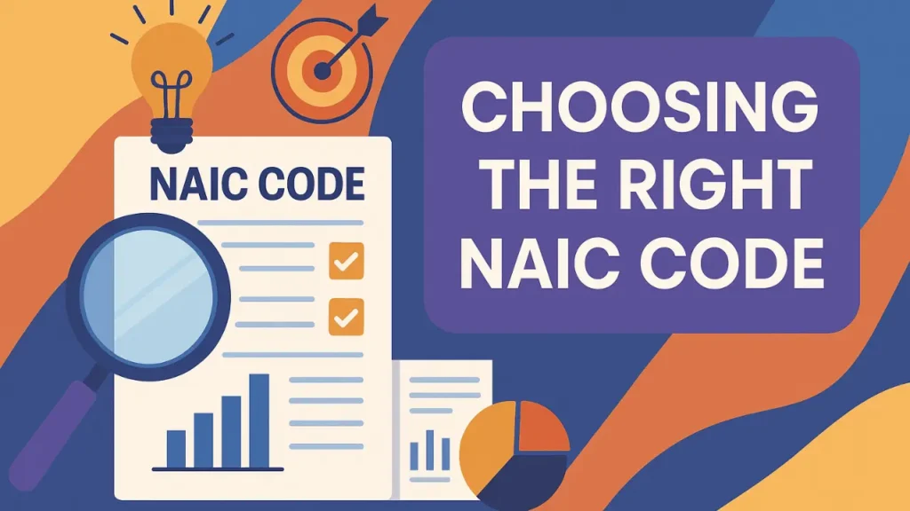 Business owner in Saudi Arabia reviewing documents to choose the correct NAIC code