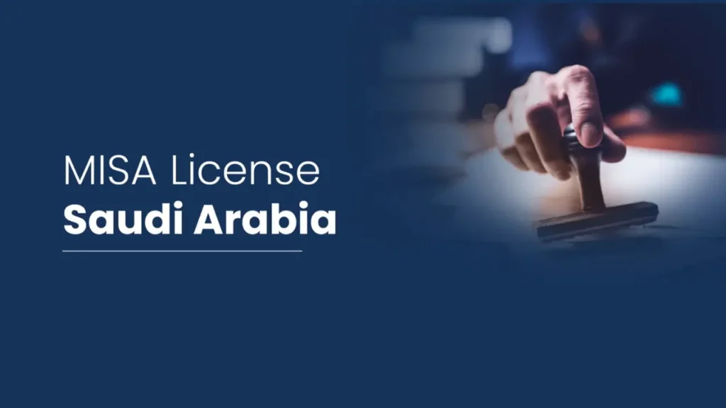 Foreign investor discussing MISA license opportunities in Saudi Arabia