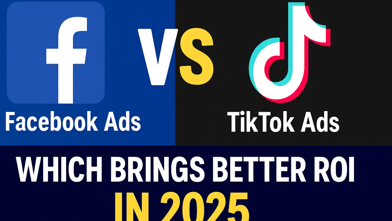 Facebook Ads vs TikTok Ads for Small Businesses: Which Brings Better ROI in 2025?