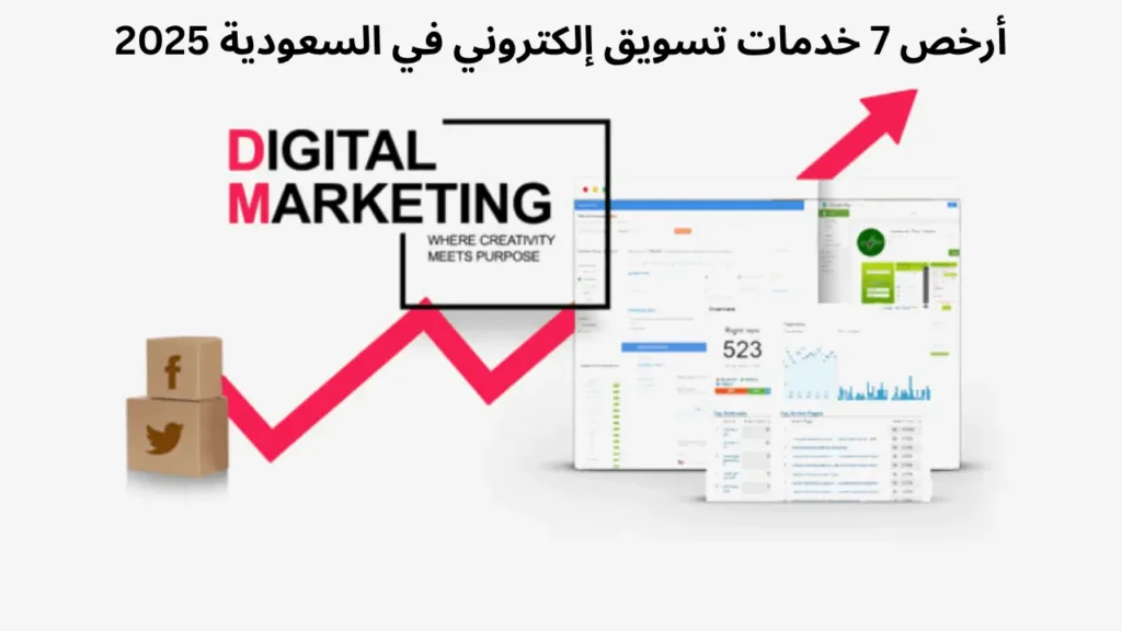 أرخص سبع خدمات تسويق الكتروني تناسب المشاريع الصغيرة في السعودية (٢٠٢٥)