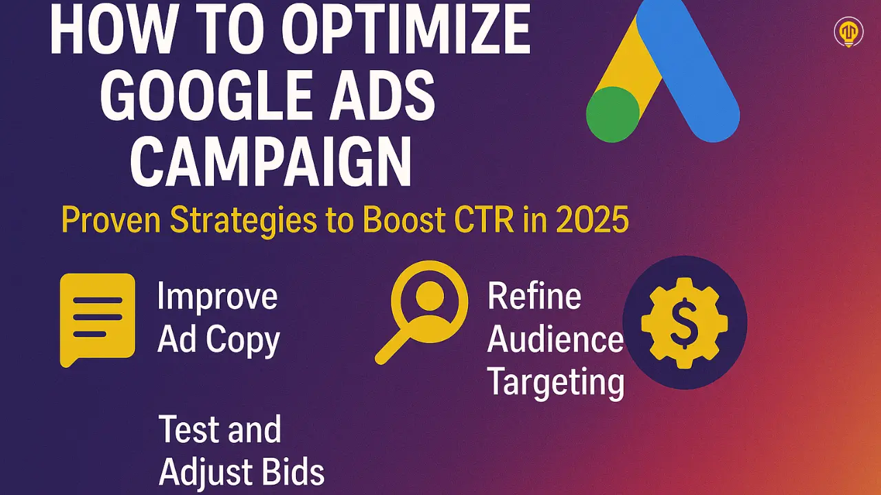 How to Optimize Google Ads Campaign: Proven Strategies to Boost CTR in 2025