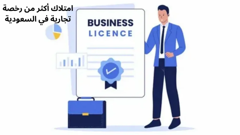 هل يمكن امتلاك أكثر من رخصة تجارية باسمك في السعودية؟